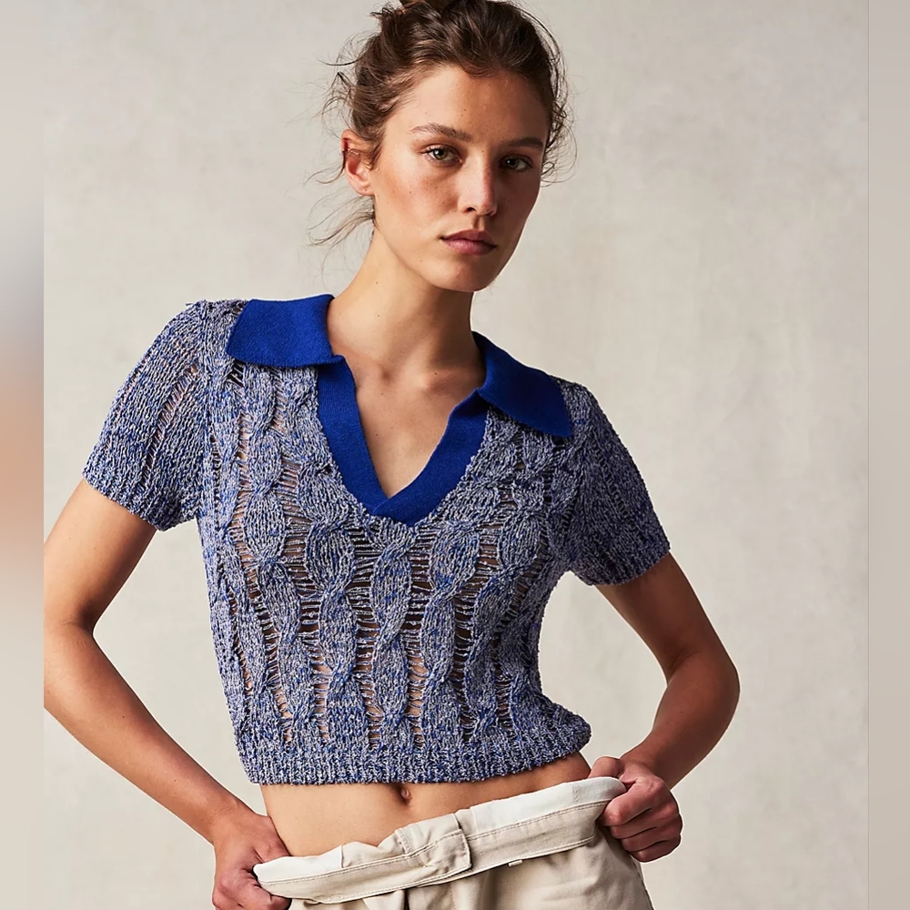 Free People Cassia Polo NWT